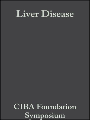 cover image of Liver Disease